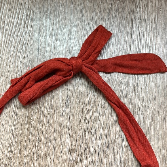 Max Rave Junior’s Dark Orange Beaded Halter Top
Size Small - Picture 7 of 16